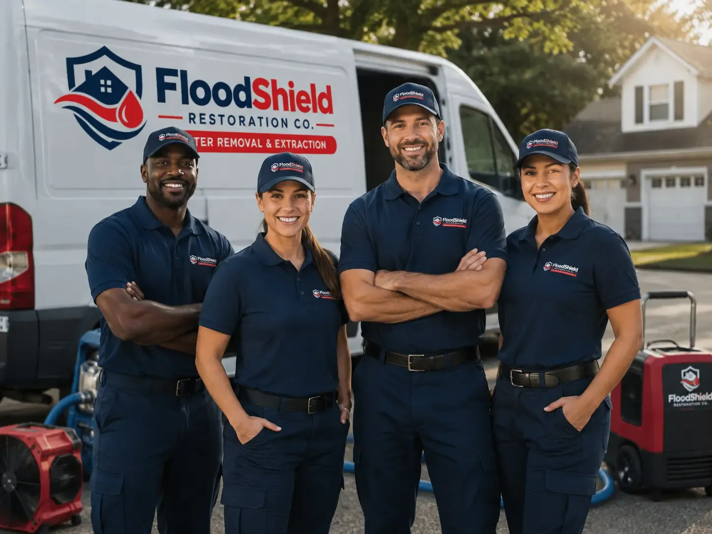 Flood Damage Restoration company in Alleyton, TX